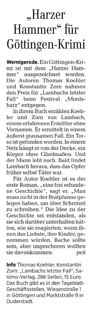 goettinger tageblatt